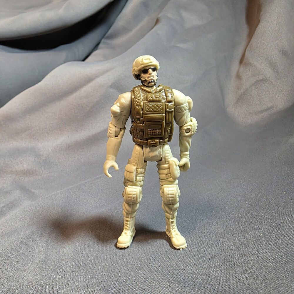 Chap Mei Excite USMC 4" Military Poseable Action Figure Kung Fu Grip